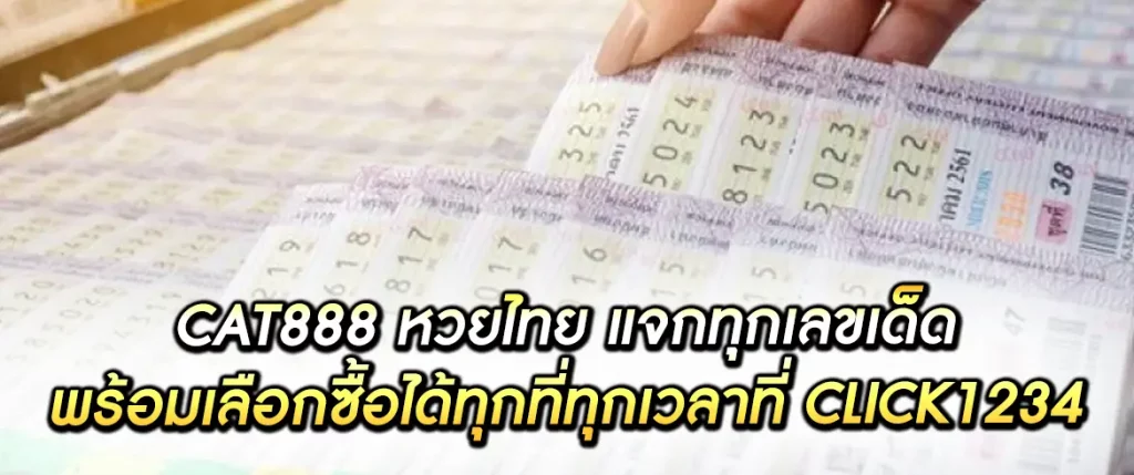 cat888 หวยไทย