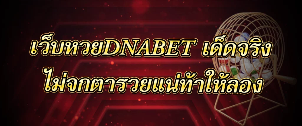 เว็บหวยdnabet